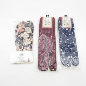 Tabi Summary Set Pattern Tabi 1 point Socks Socks 2 points polyester, etc. 22.0cm to 24.0cm casual