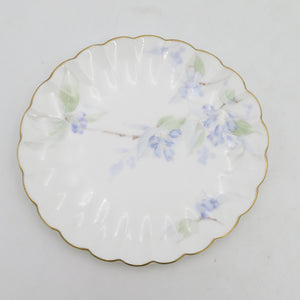 NIKKO ニッコー 食器 FINE BONE CHINA プチケーキ皿 4枚セット 花柄 絵柄違い 日本製 長期保管品 外箱イタミ有