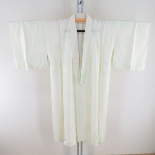 Base -shaped light green silk pure silk bee collar sleeves Musou Long undergarment 121cm