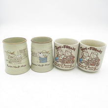 Load image into Gallery viewer, Retro tableware, 4-piece teacup set KATO KOGEI SUGO BIKE-FREAKS