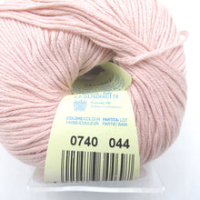 Load image into Gallery viewer, 毛糸 MONDIAL コットンソフト Special Baby 7玉 ベビーピンク Col.0740 コットン イタリア製 中細
