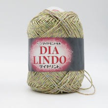 画像をギャラリービューアに読み込む, ダイヤモンド毛糸 毛糸 DIA LINDO ダイヤリント 3玉セット 1玉30g  糸長約111m ラメ糸 アクリル レーヨン