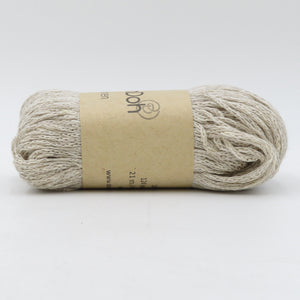 毛糸 DanDoh Linen Ecru Natural 8カセ 50g仕立て 124ヤード ピュアリネン 未使用品