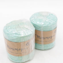 画像をギャラリービューアに読み込む, 毛糸 LANKAVA ランカバ ミニモップ 59番色 150g 約100m リサイクルコットン ポリエステル フィンランド製 未使用品