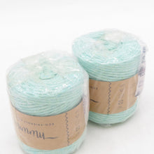 画像をギャラリービューアに読み込む, 毛糸 LANKAVA ランカバ ミニモップ 59番色 150g 約100m リサイクルコットン ポリエステル フィンランド製 未使用品