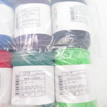 画像をギャラリービューアに読み込む, 毛糸 毛糸ピエロ レインボーコットン Rainbow Cotton 12玉 1～12番まで全色 1玉40ｇ 約97ｍ 綿100% 合太 日本製 春夏毛糸 未使用品
