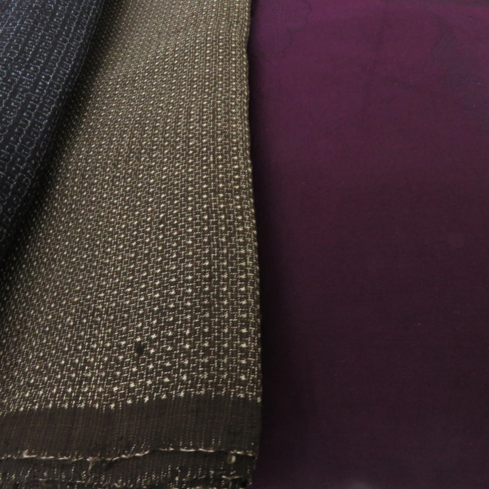 アンティーク　生地　反物 アンティーク花柄反物