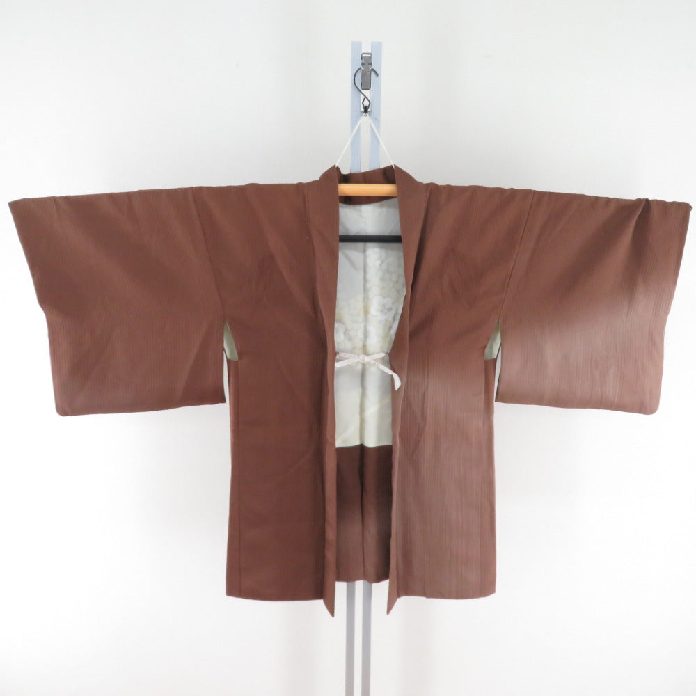 美品✨️上品✨️正絹 花柄 アンティーク羽織 彩り豊かな和装コート 着物 co0008_1.jpg