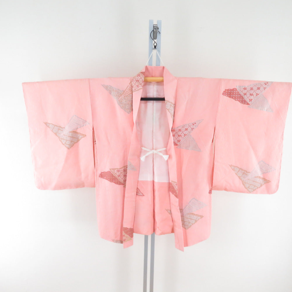 美品✨️上品✨️正絹 花柄 アンティーク羽織 彩り豊かな和装コート 着物 楽天スーパーSALE連動】【50％OFF】【半額セール】【中古】 羽織