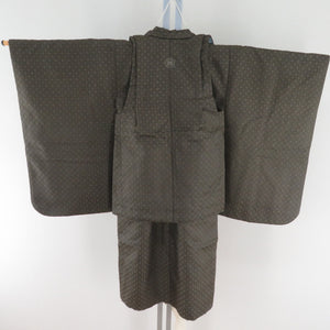 子供着物 グレー
