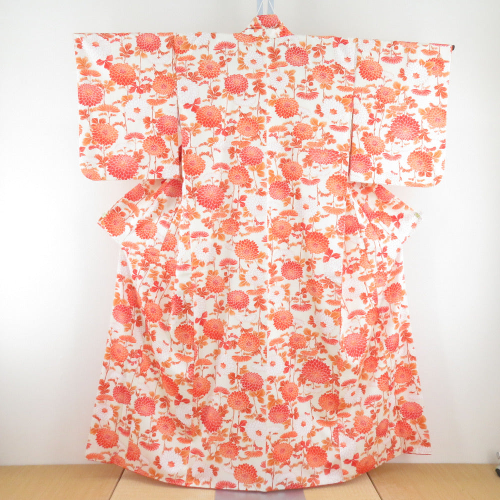 愛*ん様 新品　美品　袷　正絹　紅型　小紋　フルセット4点　身丈160 裄丈68 袷の着物一覧｜KIMONO・OFF キモノオフ【公式】きもの通販サイト