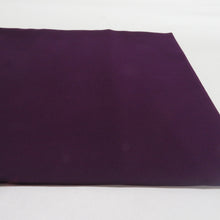 画像をギャラリービューアに読み込む, 名古屋帯 正絹 塩瀬 木蓮文様 お太鼓柄 九寸帯 紫色 カジュアル 仕立て上がり 着物帯 長さ357cm