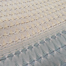 画像をギャラリービューアに読み込む, 袋帯 すくい織り 組織 ぼかし 灰青色 お太鼓柄 正絹 カジュアル 着物用 長さ452cm