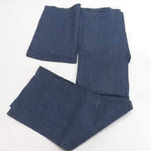 画像をギャラリービューアに読み込む, 浴衣 子供用 男の子ゆかた 2枚セット しじら織り ちぢみ 夏物 綿麻きもの メンズ ジュニア 仕立て上がり 適応身長150cm 身丈125cm 未使用品