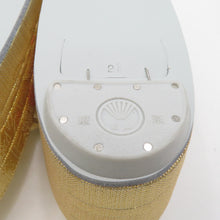 画像をギャラリービューアに読み込む, 草履・バッグセット 東京芝山 本金佐賀錦 礼装用 フォーマル ゴールド系 菊牡丹文様 23.0cm相当 留袖 披露宴 日本製 三越謹製