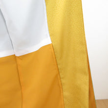 Load image into Gallery viewer, 色無地 袷 広衿 緑色 洗える ポリエステル 紋なし カジュアル 仕立て上がり着物 身丈164cm