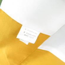 Load image into Gallery viewer, 色無地 袷 広衿 緑色 洗える ポリエステル 紋なし カジュアル 仕立て上がり着物 身丈164cm