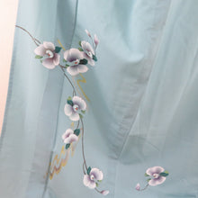 画像をギャラリービューアに読み込む, 付下げ ブルー