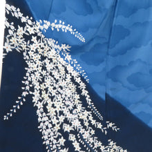 画像をギャラリービューアに読み込む, 付下げ ブルー