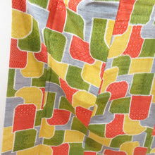 画像をギャラリービューアに読み込む, 紬 着物 マルチカラー