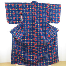 画像をギャラリービューアに読み込む, ウール着物 ブルー