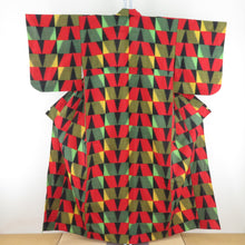 画像をギャラリービューアに読み込む, ウール着物 マルチカラー