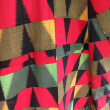 画像をギャラリービューアに読み込む, ウール着物 アンサンブル 羽織セット 市松柄 単衣 黒色 多色 バチ衿 カジュアルきもの 仕立て上がり 身丈155cm