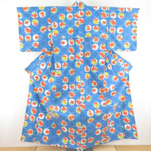 画像をギャラリービューアに読み込む, ウール着物 ブルー