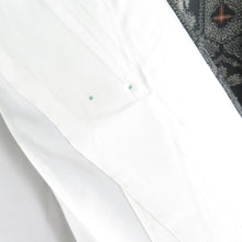 画像をギャラリービューアに読み込む, 紬 着物 アンサンブル 羽織付 菊菱亀甲文 袷 広衿 黒色 正絹 カジュアル 仕立て上がり 身丈159cm