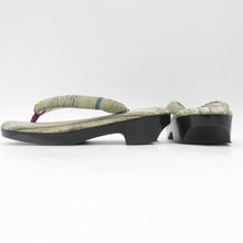 画像をギャラリービューアに読み込む, 草履 姉妹屋オリジナル ア・カセテ草履 英国セーター柄 ウレタンソール 23.5cm Mサイズ 女性用 レディース 履物