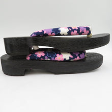 Load image into Gallery viewer, 下駄 浴衣用 桐下駄 3足セット 23.0cm～24.5cm 桜柄鼻緒 レディース カジュアル 女性用履物 夏用