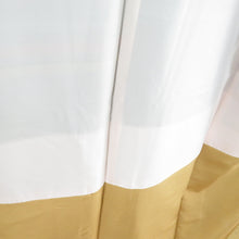 Load image into Gallery viewer, 紬 着物 単衣 横縞文様 広衿 緑色 正絹 カジュアル着物 仕立て上がり 身丈155cm