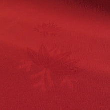 Load image into Gallery viewer, 名古屋帯 正絹 桐地紋 全通柄 九寸帯 赤色 カジュアル 仕立て上がり 着物帯 長さ355cm