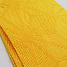 Load image into Gallery viewer, 浴衣帯 3本セット ポリエステル100% イエロー レッド 麻の葉 無地 袴下帯 半巾帯 細帯 洗える 仕立て上がり 長さ360cm