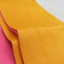 Load image into Gallery viewer, 浴衣帯 3本セット ポリエステル100% イエロー レッド 麻の葉 無地 袴下帯 半巾帯 細帯 洗える 仕立て上がり 長さ360cm