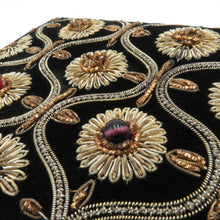 Load image into Gallery viewer, 和装バッグ ビーズバッグ 2点セット ブラック ハンドバッグ パーティーバッグ レトロ 着物バッグ 洋装 和小物