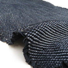 Load image into Gallery viewer, 男帯 総絞り 大人用 兵児帯 正絹 紺色 カジュアル メンズ へこ帯 男物 鹿の子 しぼり 普段着物用 長さ260cm