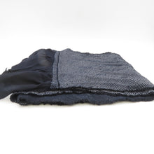 Load image into Gallery viewer, 男帯 総絞り 大人用 兵児帯 正絹 紺色 カジュアル メンズ へこ帯 男物 鹿の子 しぼり 普段着物用 長さ260cm