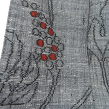 画像をギャラリービューアに読み込む, 紬 着物 グレー