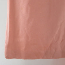 画像をギャラリービューアに読み込む, 付下げ 菊に梅文様 袷 広衿 橙色 正絹 仕立て上がり 紋なし カジュアル着物 身丈158cm