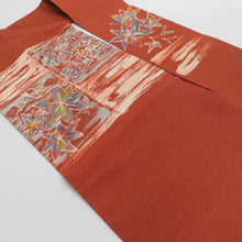 画像をギャラリービューアに読み込む, 名古屋帯 ブラウン