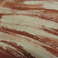 画像をギャラリービューアに読み込む, 名古屋帯 紬地 ろうけつ染め 菊に紅葉文様 茶色 正絹 お太鼓柄 九寸帯 カジュアル 仕立て上がり 長さ341cm