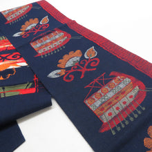 画像をギャラリービューアに読み込む, 名古屋帯 ネイビー