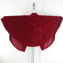 画像をギャラリービューアに読み込む, 着物コート レッド