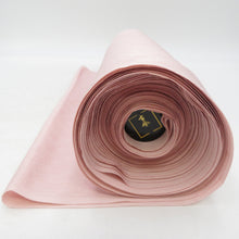 画像をギャラリービューアに読み込む, 反物 色無地着尺 ポリエステル 洗える 市松地紋 桃紫色 着物生地 和裁 未仕立て 長さ1300cm