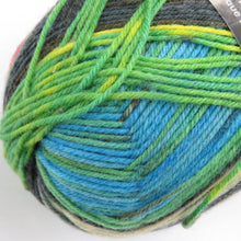 画像をギャラリービューアに読み込む, 毛糸 Opal オパール Hundertwasser (フンデルトヴァッサー) 1432番色 100g玉巻 約425m 未使用品