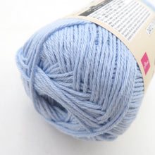 Load image into Gallery viewer, DAISO ダイソー 毛糸 コットナブル 10玉セット コーンフラワーブルー 中細 1玉25g 約85ｍ 春夏毛糸 手芸糸 未使用品