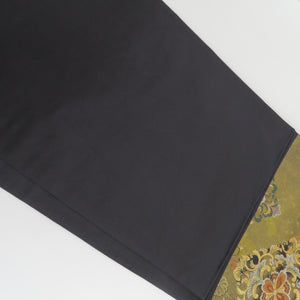 袋帯 金 鳳凰 華文 箔 六通柄 正絹 フォーマル 長さ440cm 美品