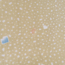 画像をギャラリービューアに読み込む, 夏着物 ポリエステル 小紋 辛子色ｘ赤色ｘ青色 幾何学模様 広衿 夏用 仕立て上がり 身丈161cm