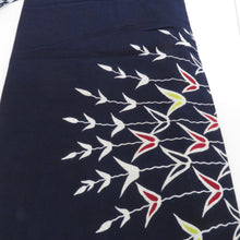Load image into Gallery viewer, 浴衣 まとめ売り 藍染め 浴衣 3点セット 洋服リメイク 生地 のれん 紺地 仕立て上がり 夏物 女性用ゆかた 綿100% レディース 夏祭り 花火大会